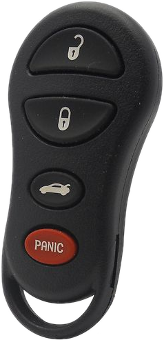Chrysler 4 Button Remote Shell